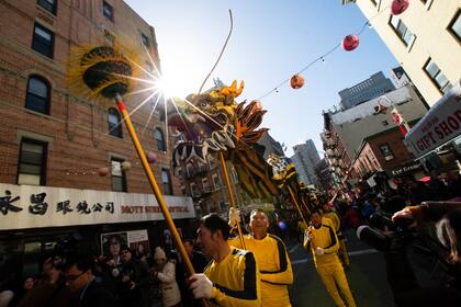 El desfile por el Año Nuevo Lunar en el “Chinatown” de Nueva York será el próximo 15 de febrero
