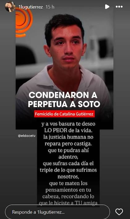 El desgarrador mensaje de la hermana de Catalina, la influencer asesinada por su novio en Córdoba