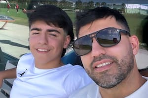 El desgarrador posteo del Kun Agüero para su hijo tras su partida de Miami