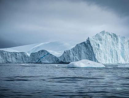 El deshielo de los polos en el Ártico y en la Antártida