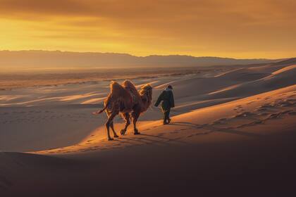 El desierto de Mongolia es otro de los lugares que buscan los billonarios.