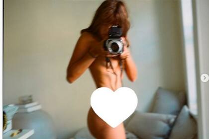 El desnudo cuidado de Calu Rivero