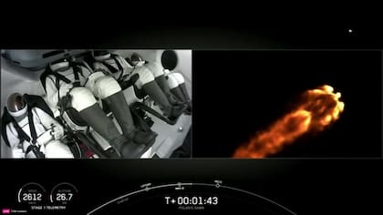 El despegue de la misión se realizó en Florida con éxito