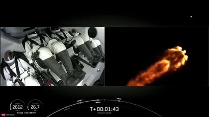 El despegue de la misión se realizó en Florida con éxito.