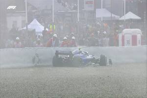 Una jornada marcada por la lluvia, una bandera roja y el malhumor (y la velocidad) de Verstappen en la F1