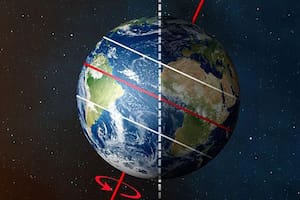 El desplazamiento de grandes cantidades de agua afecta la distribución de masa en la Tierra