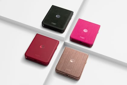 El detalle de los colores Pantone en los nuevos Moto Razr 60