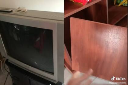 El detalle de los muebles, otro motivo de indignación para el joven