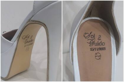 El detalle de los zapatos que usó Sol Pérez en su fiesta de casamiento
