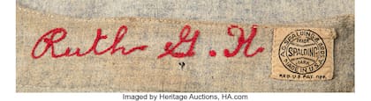 El detalle en la camiseta de Babe Ruth que sorprende a los fanáticos