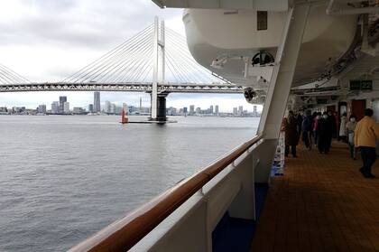 El día a día de la cuarentena a bordo del crucero Diamond Princess