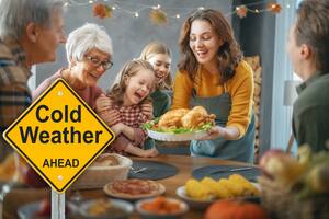 Cuánta nieve caerá el Día de Acción de Gracias 2025: el mapa de dónde va a nevar en Estados Unidos