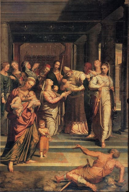 El Día de la Candelaria conmemora la purificación de la Virgen María y la presentación del Niño Dios en el Templo (INAH/ Pedro de Campaña 1503-1580)