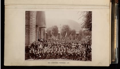 El Día de los Pioneros conmemora la llegada de los mormones al Lago Salado el 24 de julio de 1847 (Utah State Archives and Records Service)