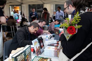 El Día de Sant Jordi, santo patrono de Cataluña, es una fiesta de la cultura catalana que podría arribar a Buenos Aires