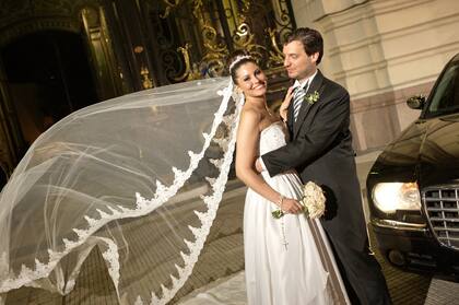 El día de su casamiento