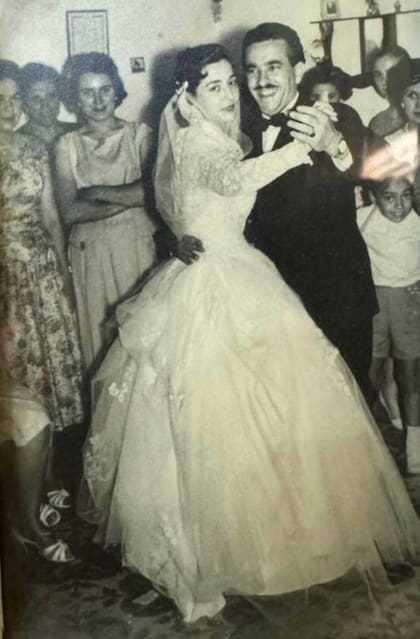 El día del casamiento de Josefa y Horacio