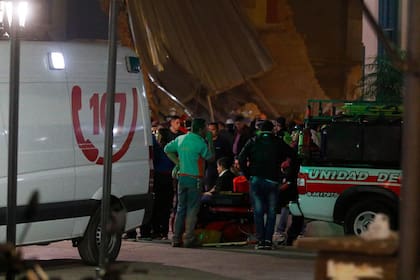 El día del derrumbe: así actuaban los equipos de rescate
