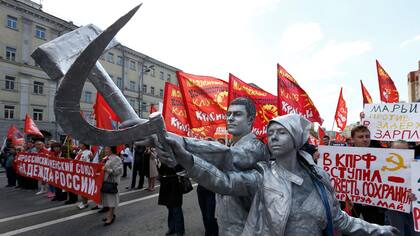 El Día del Trabajador en Moscú