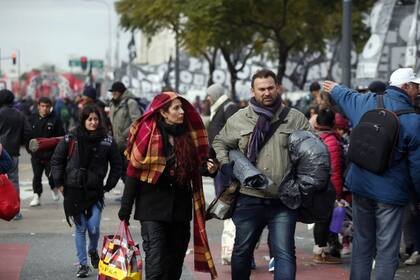 El día después del piquete