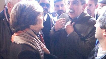 El día en que la madre de Randazzo cruzó a Aníbal Fernández