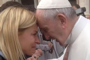 El día que Eugenia Tobal tuvo un encuentro casi milagroso con el Papa Francisco
