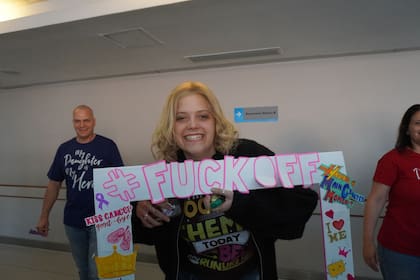 El día que terminó la quimioterapia