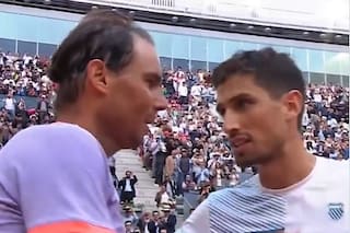El especial pedido que le hizo Cachin a su verdugo Nadal tras un partido épico en Madrid