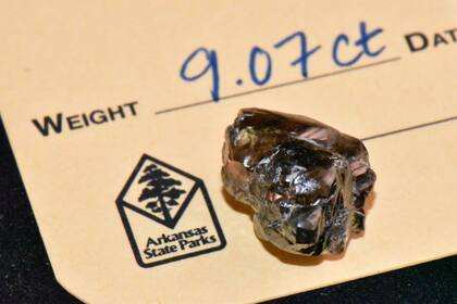 El diamante de más de 9 quilates fue hallado casi sin querer