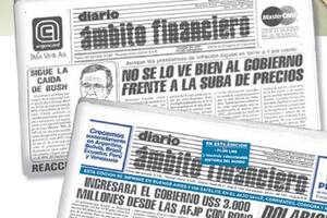 El diario Ámbito Financiero anunció que dejará de imprimir el diario en papel.