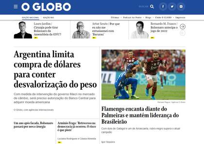 El diario brasileño O Globo