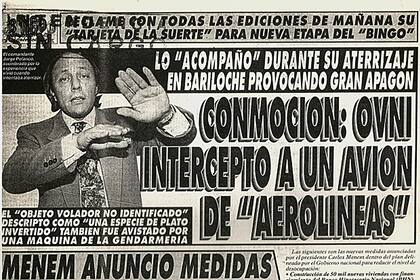 El diario Crónica, en tiempos de García, podía titular de la manera más insólita