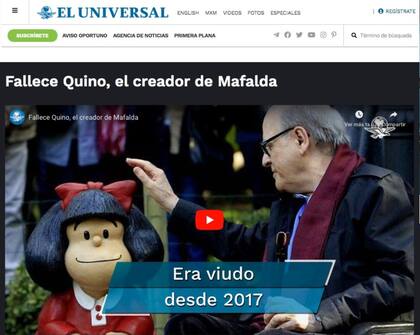 El diario El Universal, de México