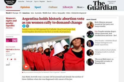 El diario inglés The Guardian