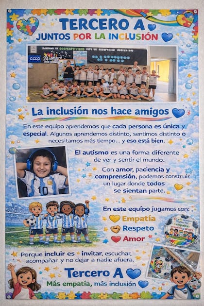 El diploma que entregaron a los compañeros de Bautista