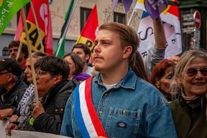 El diputado francés Louis Boyard