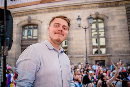 El diputado francés Louis Boyard