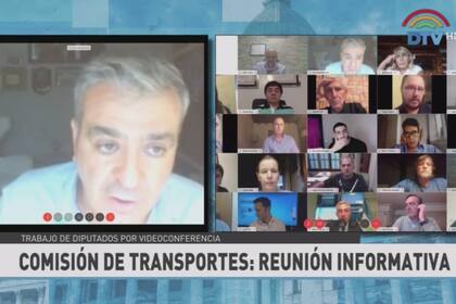 El diputado José Cano encabeza la sesión virtual de la Comisión de Transporte