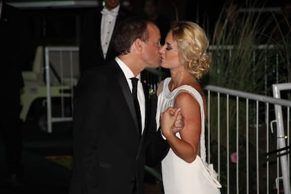 Martín Insaurralde y Jésica Cirio se casaron en diciembre de 2014