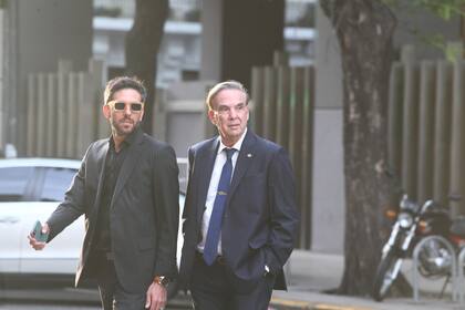 El diputado Miguel Ángel Pichetto es uno de los primeros en llegar al Congreso