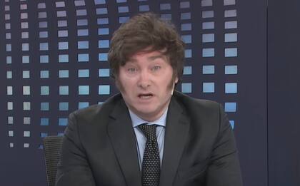 Javier Milei, candidato libertario