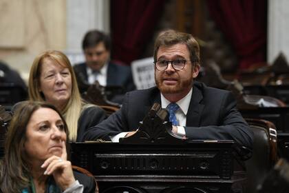 El diputado nacional Nicolás Massot en la sesión del miércoles 4 de junio