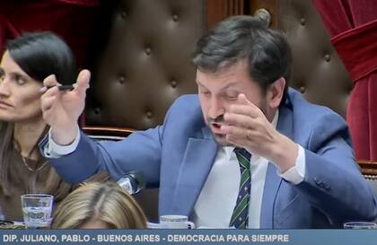 El diputado Pablo Juliano