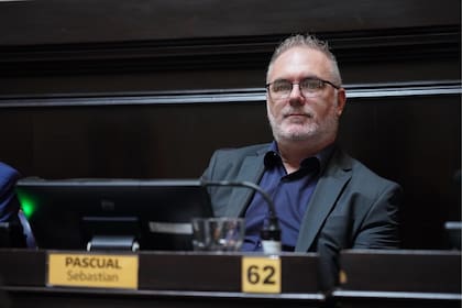 El diputado Sebastián Pascual, de La Libertad Avanza