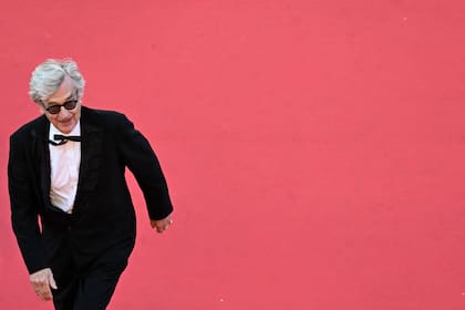 El director alemán Wim Wenders no se quiso perder la proyección de El ser querido