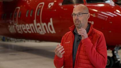 El director de Air Greenland, Jacob Nitter Sorensen, describe el nuevo aeropuerto de Nuuk como un "punto de inflexión".