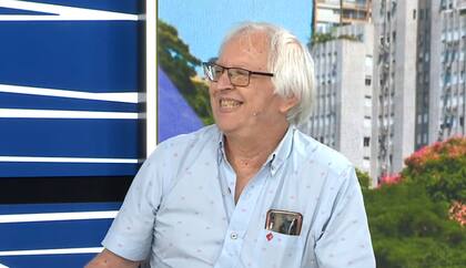 El director de ingeniería química del ITBA, Jorge Stripeikis, en los estudios de LN+