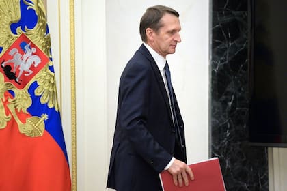 El director de inteligencia exterior, Sergey Naryshkin, en 2019 Foto: Alexei Druzhinin/Sputnik vía Agence France-Presse — Getty Images
