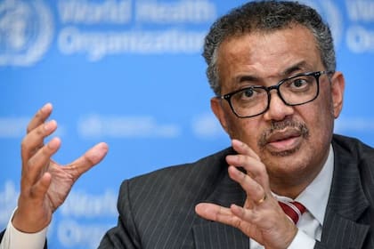 El director de la Organización Mundial de la Salud, Tedros Adhanom Ghebreyesus