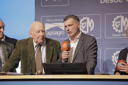 El director del Banco Nación, José Luis Pérsico, destacó el dinamismo del sector durante el inicio de la jornada